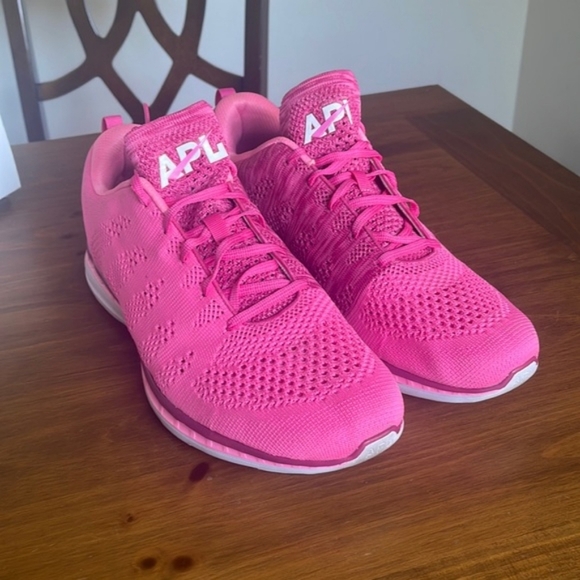 APL Other - Moving Sale! APL Mens Sneakers Techloom Pro Pink Ribbon Edition Size 12 1/2